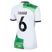 Liverpool Thiago Alcantara #6 Udebanetrøje Dame 2023-24 Kortærmet